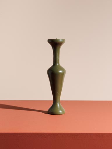 Vase candle olive Noka
