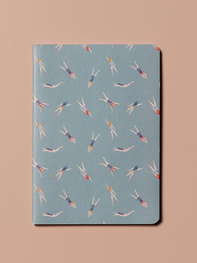 Soft cover notebook A5 Bathers
