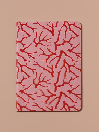 Soft cover notebook A5 Coral