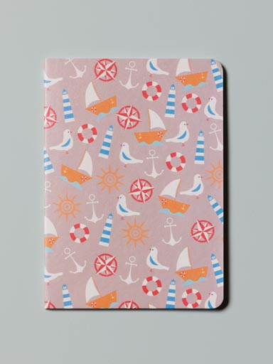 Soft cover notebook A5 Seagulls