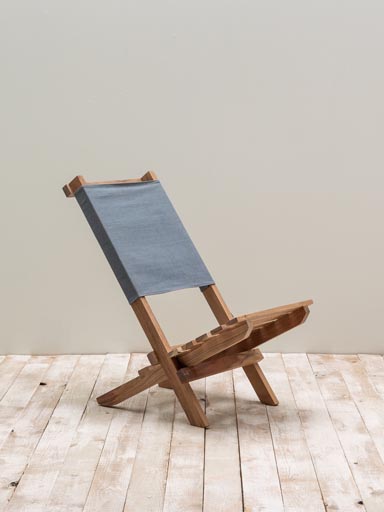 Folding acacia chair Bilbao