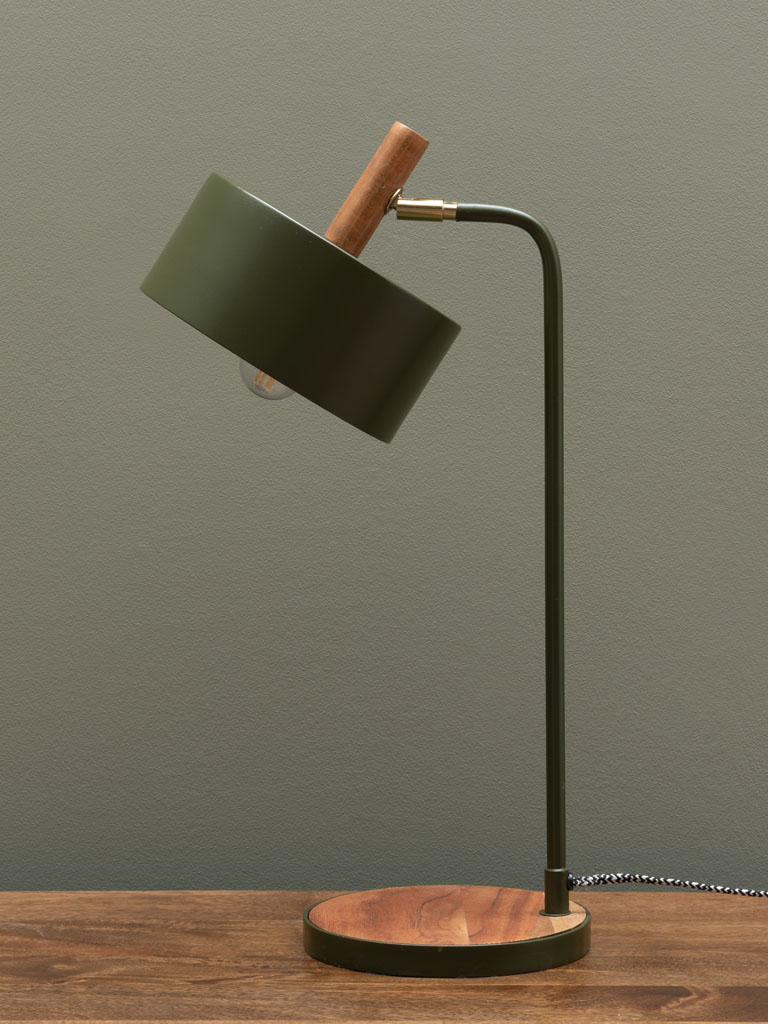 Lampe de bureau verte Olive - 1