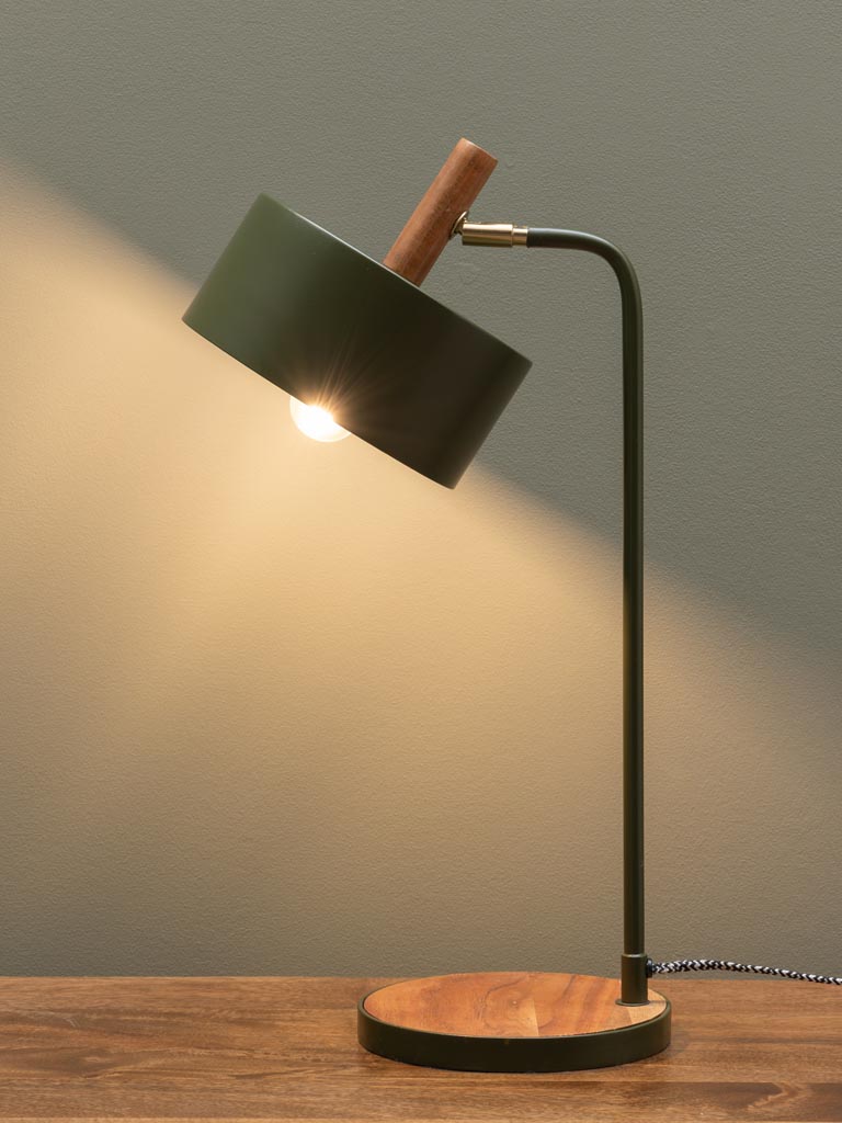Lampe de bureau verte Olive - 6