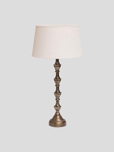 Magnus round base lamp (Lampshade included)