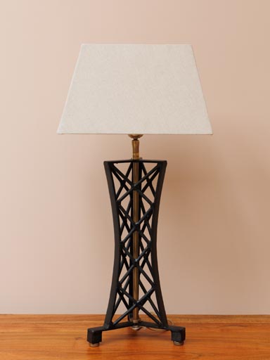 Table lamp Iron Tower (Paralume incluso)