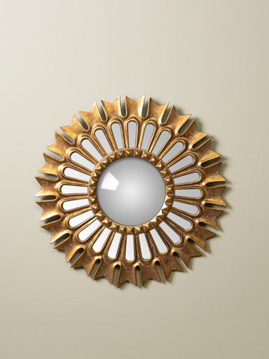 Miroir convexe doré Doplo