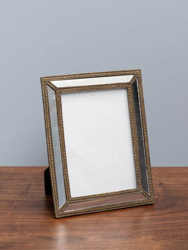 Photo frame with mirror edges (13x18)