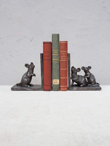 Mouse bookend
