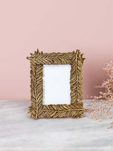 Picture frame with golden branches (10x15)