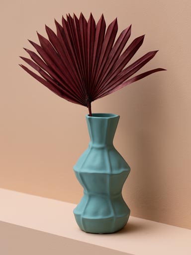 Vase bouteille menthe Abstract