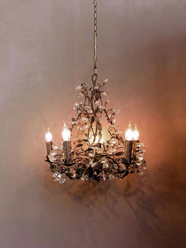 Small chandelier Rambouillet