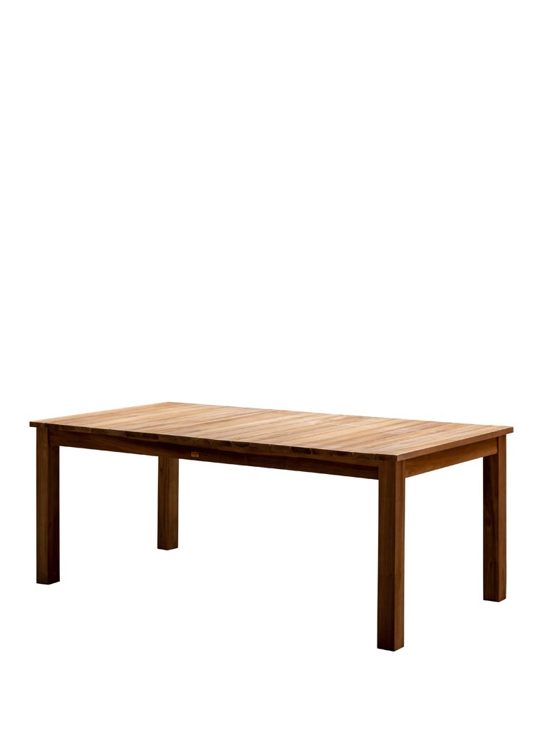 Outdoor teak wood dining table Tirama - 4