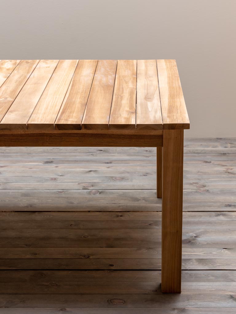 Outdoor teak wood dining table Tirama - 5