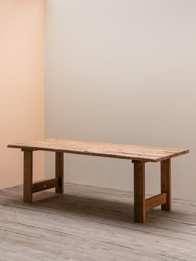 Recycled teak dining table Riva