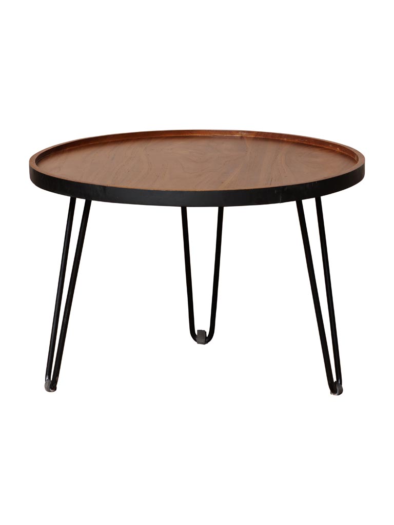 Coffee table black edge - 2