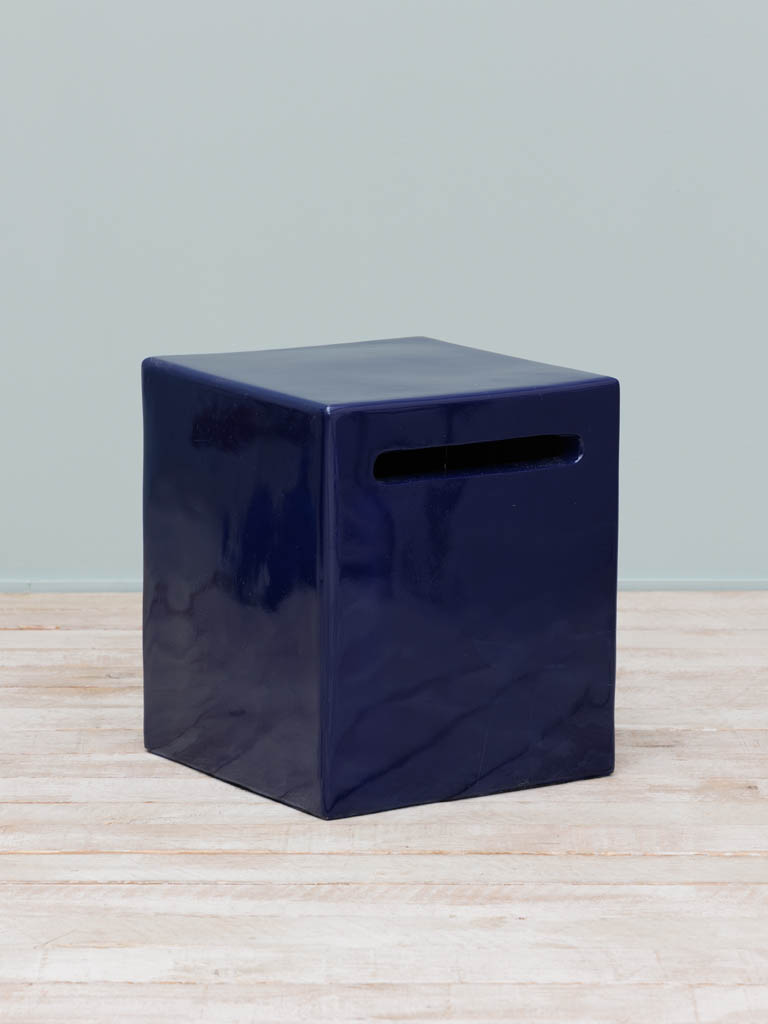 Blue stool - 1
