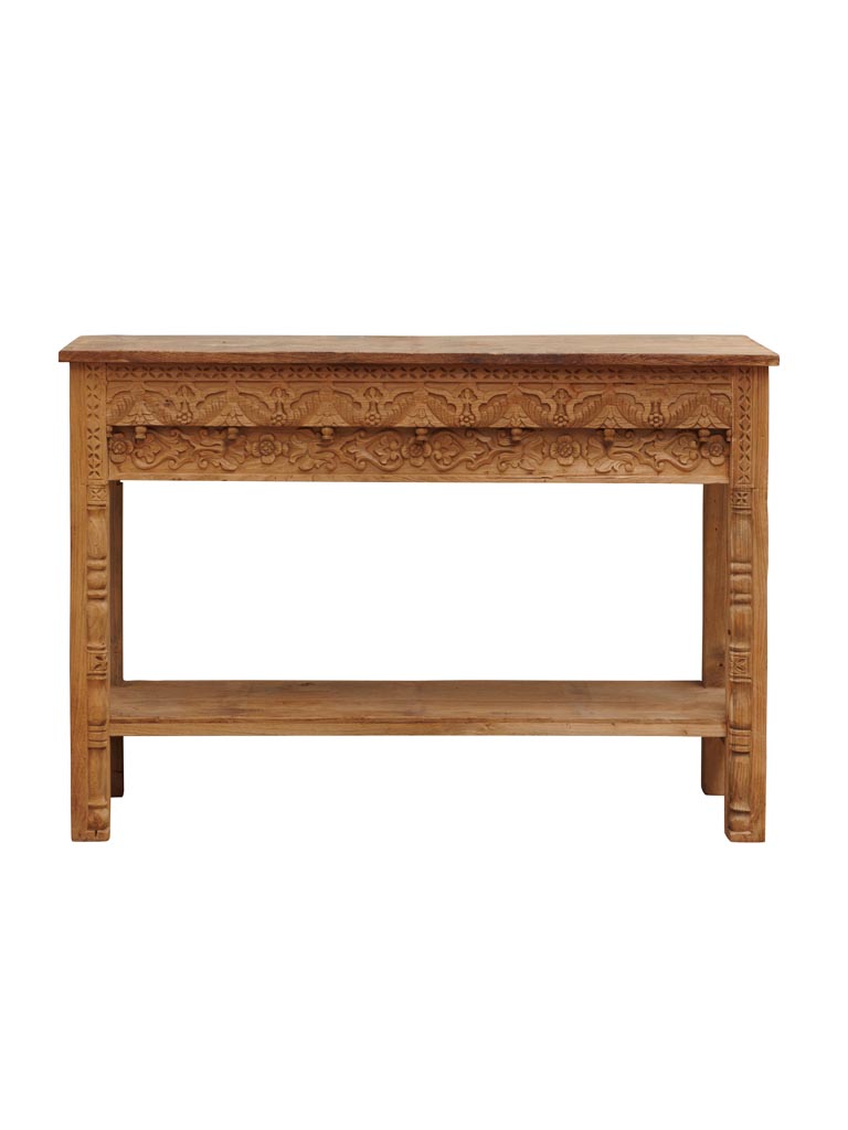 Engraved console Jaipur - 2