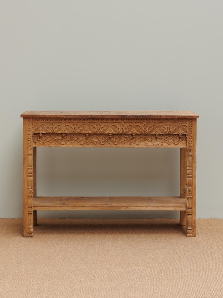 Engraved console Jaipur - 1