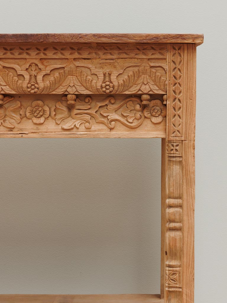 Engraved console Jaipur - 4