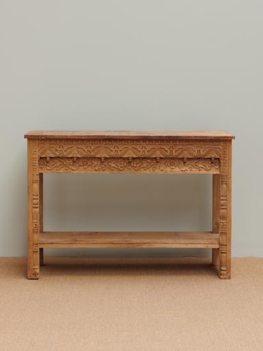 Engraved console Jaipur