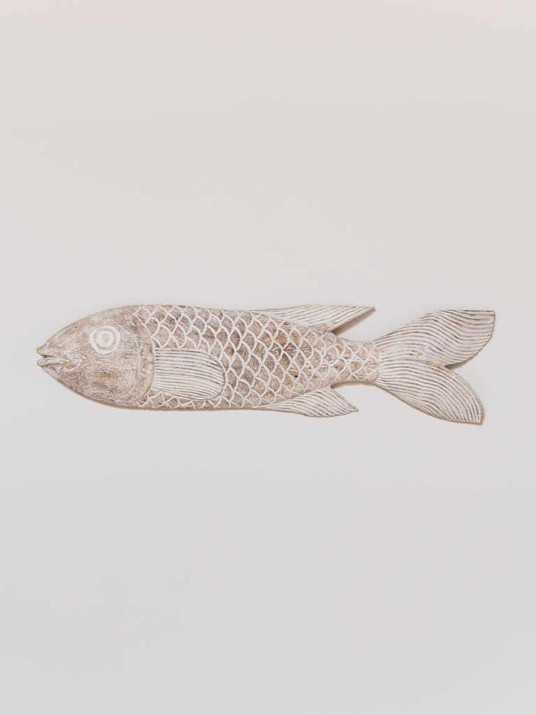 Bleached fish wall decoration - 1