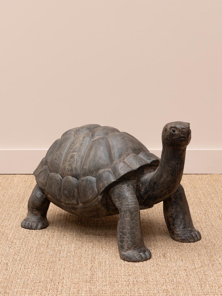 Moyenne tortue bois massif - 1
