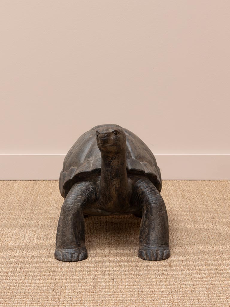 Moyenne tortue bois massif - 8