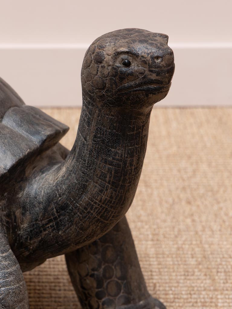 Moyenne tortue bois massif - 2