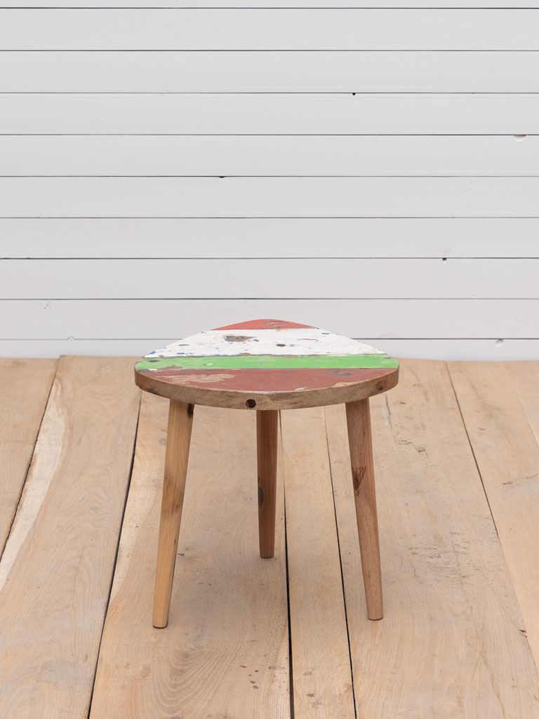 Side table recycled wood Uluwatu *color variation - 1