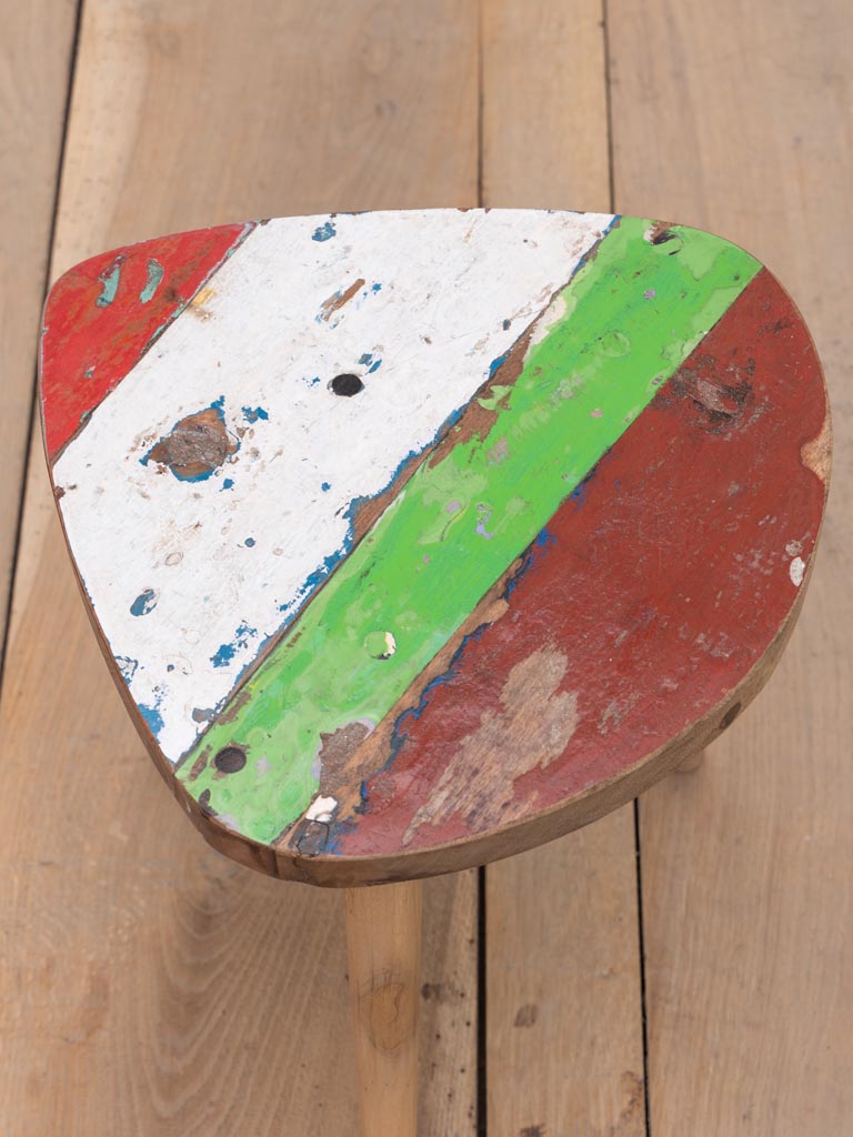 Side table recycled wood Uluwatu *color variation - 4