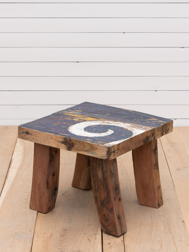 Coffee table recycled Uluwatu *pattern variation - 1