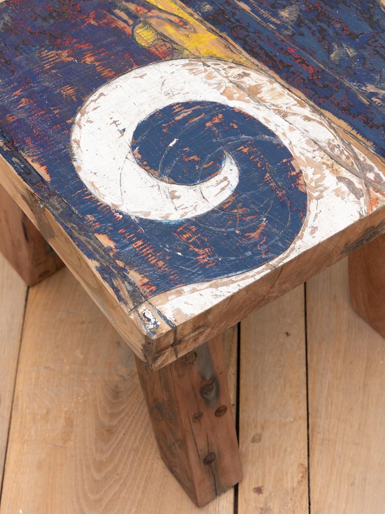 Coffee table recycled Uluwatu *pattern variation - 7