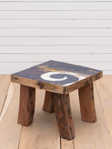 Coffee table recycled Uluwatu *pattern variation
