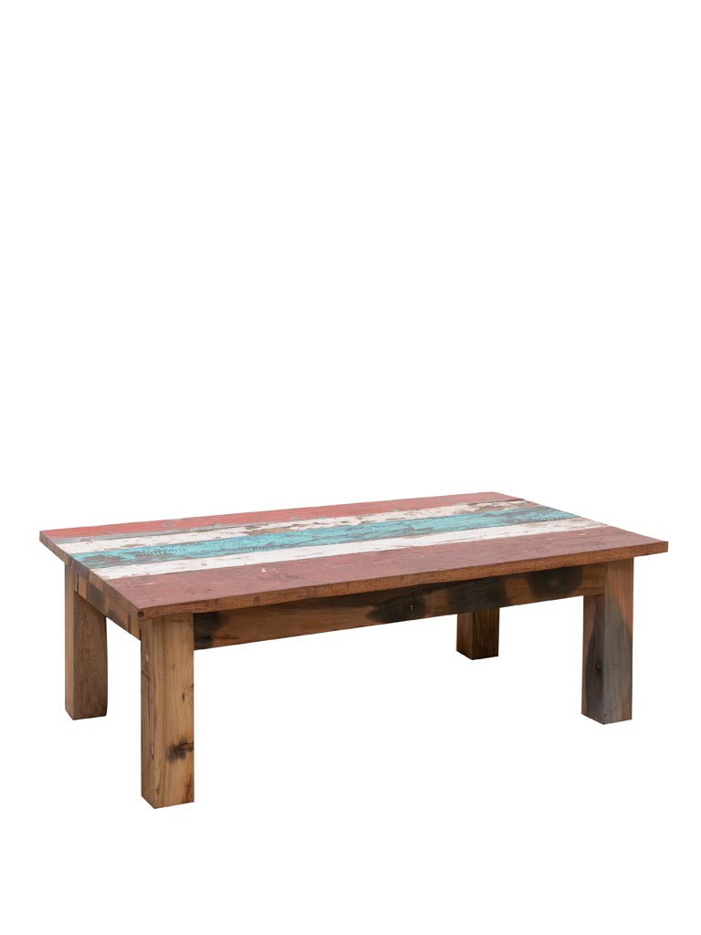 Coffee table recycled wood Uluwatu color variation - 4