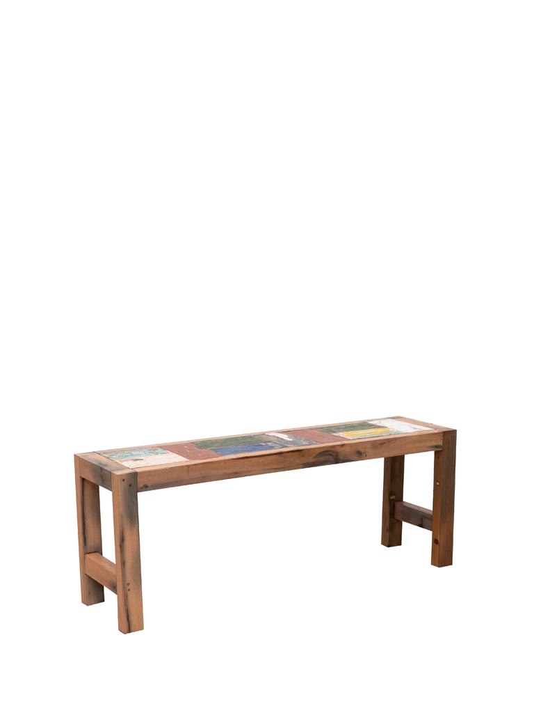 Bench recycled wood Uluwatu *color variation - 4