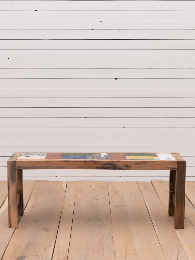 Bench recycled wood Uluwatu *color variation - 5