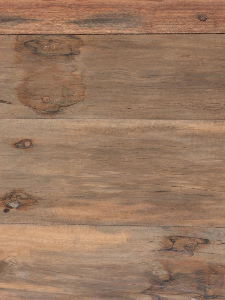 Oval coffee table recycled wood Wati *color variat - 5