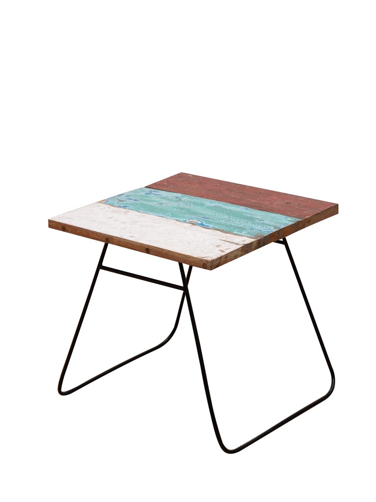 Table d'appoint carrée Uluwatu *variation couleurs - 4