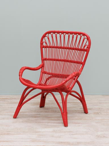 Armchair red Passoa