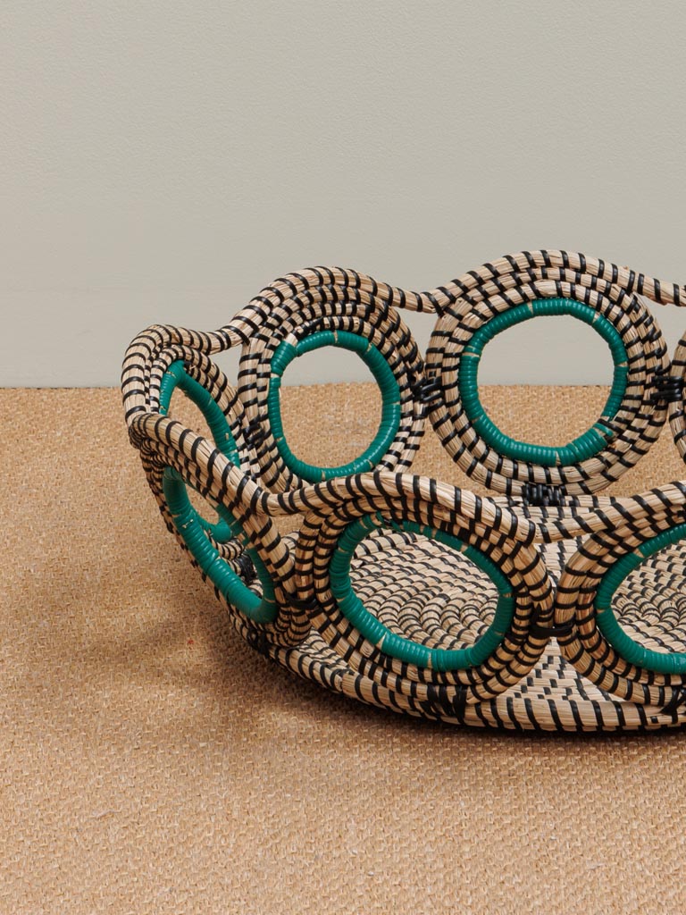 Basket in seagrass Alexandrie - 3