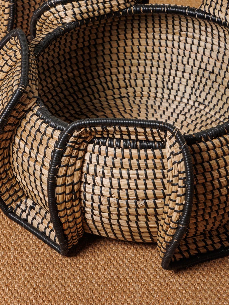 Small seagrass basket Quadrimac - 4