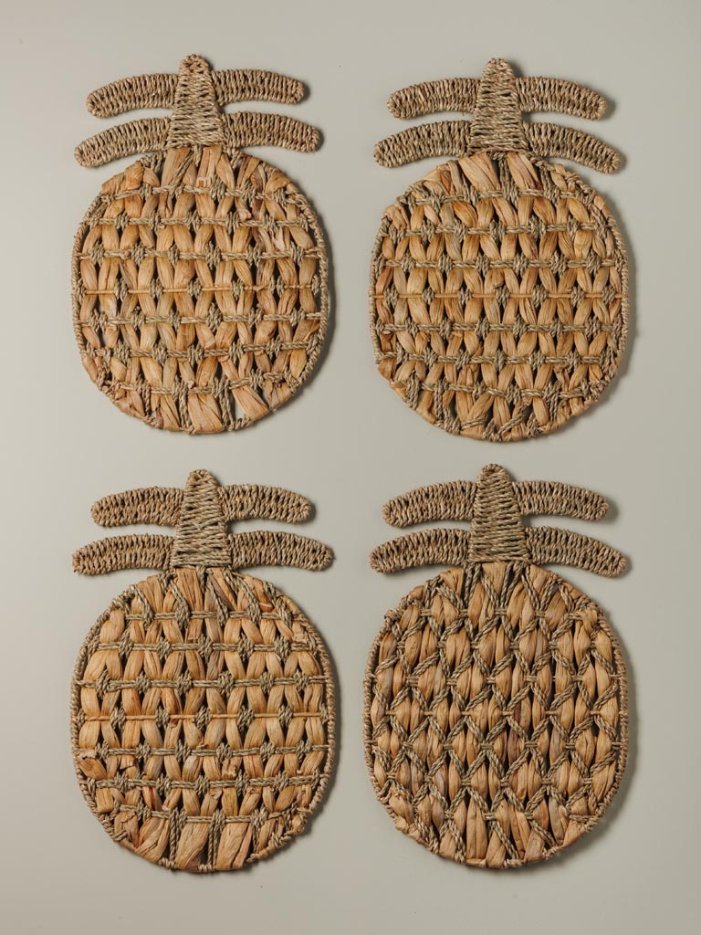 S/4 sets de table Ananas - 1