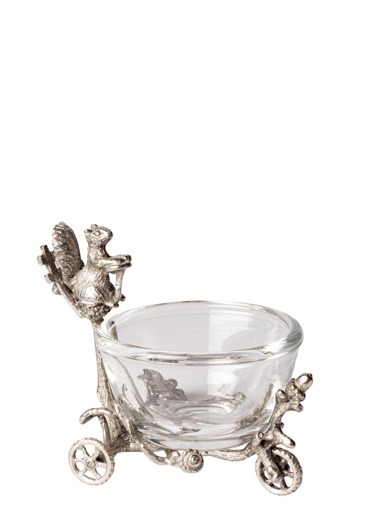Small jam pot squirrel on wheels - 2