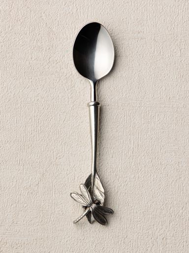 Small spoon with dragonfly