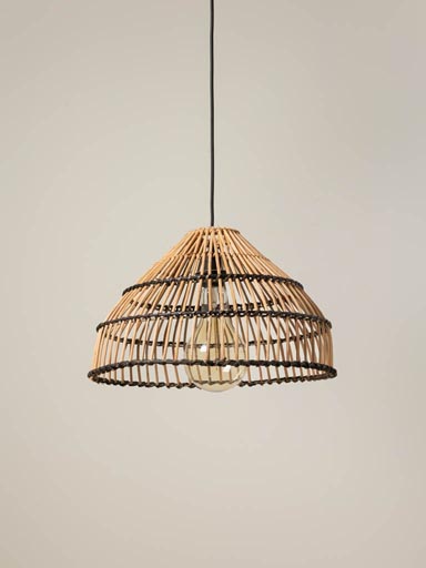 Hanging rattan lamp Alicia