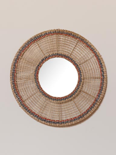 Round mirror Samoa