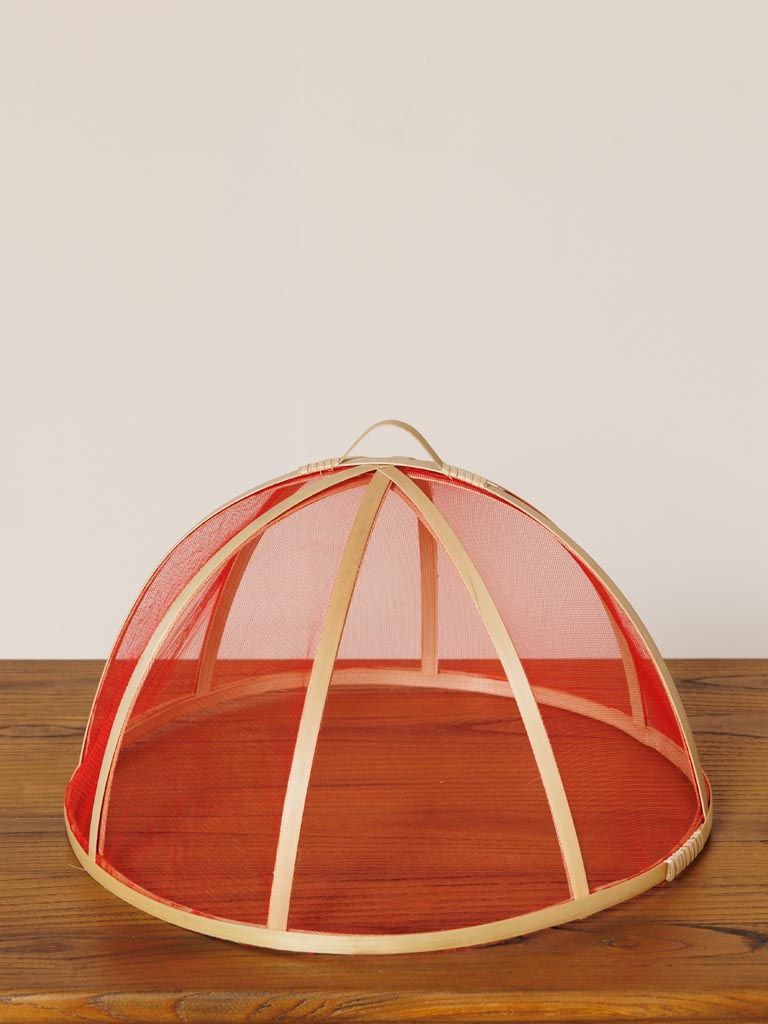 Cloche bambou rouge - 3