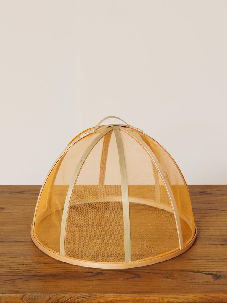 Cloche bambou orange - 3