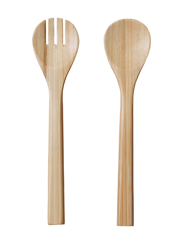 S/2 salad servers Bamboo - 2