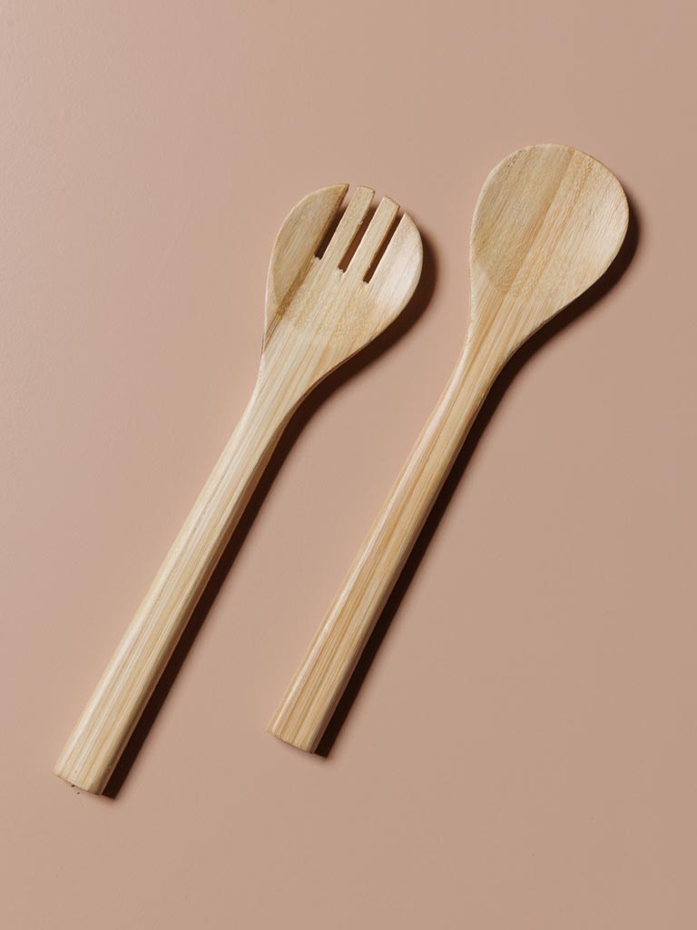 S/2 salad server Bamboo - 4